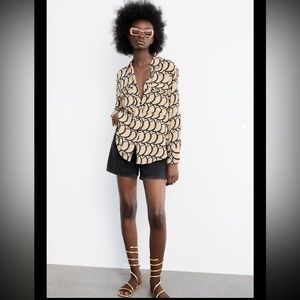 NWT zara button down shirt